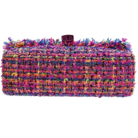 Kurt Geiger London Fringe Tweed Kensington! NWT - Picture 4 of 5